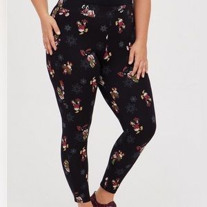 NEW Torrid Mickey Mouse Christmas leggings, 4X
